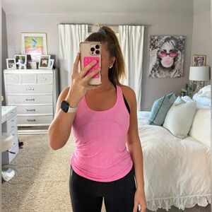 Lululemon Athletica Pink Tank Top